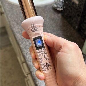 Lange Curling Wand with Pink Handle